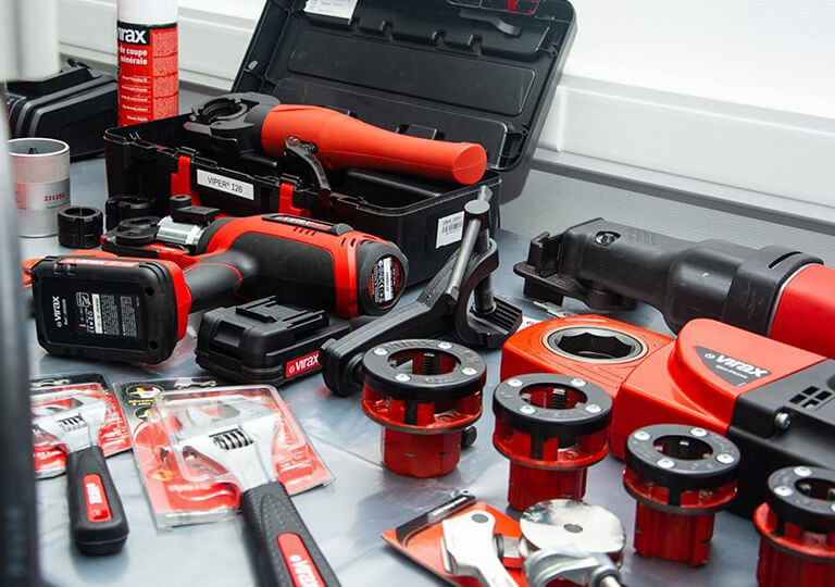 Ferramentas climatização Virax