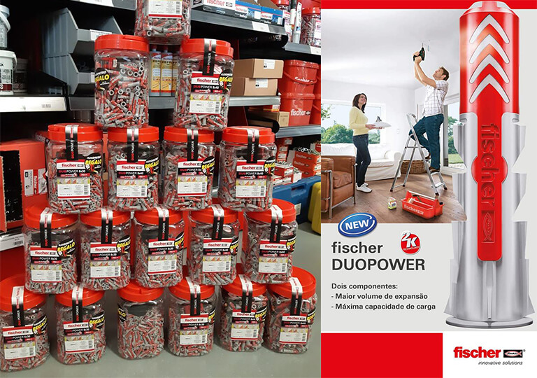 Ferramentas climatização Buchas Ficher